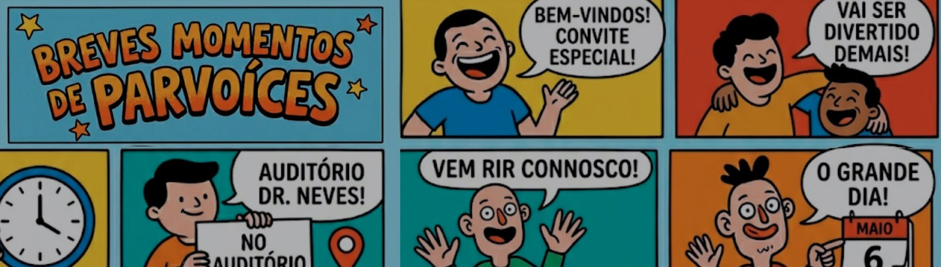 6 de maio | 19h30 | Auditório Dr. Neves